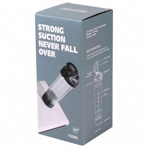Portable BPA Free Eco Friendly 700ml Plastic Water Bottle With <b>Magnetic</b> Phone <b>Holder</b> - Product Image 6