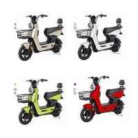 Vélo Électrique de Commutation à Deux Roues 48V, Vente Directe Usine, Moteur Sans Balais 3 Vitesses, Pratique Simple Mode, Acide Plomb, VTC Urbain Transfrontalier