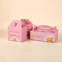Boîte à emporter personnalisée pour poulet frit chaud, ailes de poulet frites, emballage en papier, boîte en papier kraft pour plats à emporter