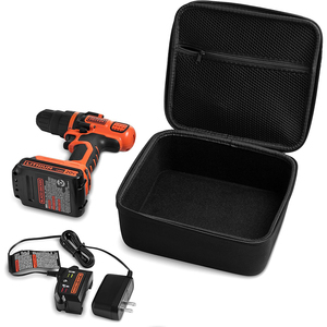 Estuche Rígido Compatible con el Taladro/Atornillador Inalámbrico BLACK+DECKER LDX120C / LD120VA, Caja de EVA - Product Image 3