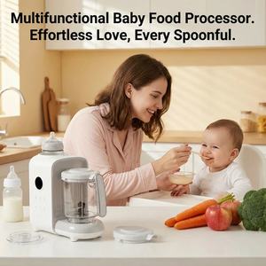 BAPHIYA 1500E Robot de cuisine pour bébé 6 en 1 et chauffe-biberon |   Lait auto-mélangeant sans BPA - Vente en gros pour les détaillants de produits pour bébés - Product Image 5