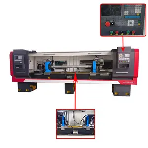 Emanet ekstrüde cnc torna çift Chuck otomatik iplik Cnc torna makinesi Torno Y eksen 5 eksen