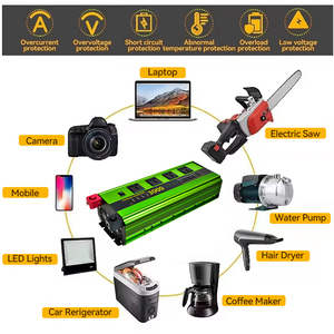 <span class=keywords><strong>Onduleur</strong></span> à Onde Sinusoïdale Modifiée 3000W 2000W 1000W 12V/24V vers 220V, Utilisé pour les Systèmes Solaires, les VR et l'Alimentation de Secours Domestique - Product Image 5