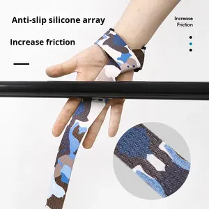 <span class=keywords><strong>SKDK</strong></span> Power Band Camouflage Grip Deadlift, Pulsera Deportiva para Niños, Modelo J46, Cierre de Doble Anillo, Protección Profesional - Product Image 3