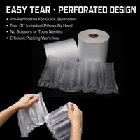 Rouleau de film protecteur transparent JSD pour coussin d'air, en matériau HDPE, vente chaude en usine