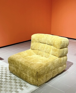 Divano Reclinabile Mufang a Forma di Waffle, Nuovo Design per Ufficio, Divano Comprimibile Imbottito per Uso in Villa - Product Image 2