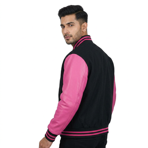 Custom Chenille Embroidery Patch <b>Men</b> Baseball Jackets Oversized Letterman <b>Mens</b> Varsity Jackets 2026 - Product Image 1