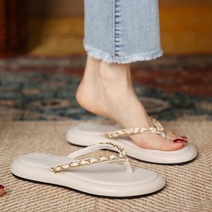 รองเท้าแตะแบบสวมสำหรับผู้หญิง รุ่นใหม่ประจำปี 2026 สำหรับฤดูร้อน เหมาะสำหรับใส่เดินเล่นชายหาด สวมใส่สบายๆ - Product Image 4