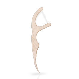 Çevre dostu biyobozunur diş diş ipi ucuz tek kullanımlık ağız bakımı buğday samanı plastik çubuk özel etiket ile - Product Image 5