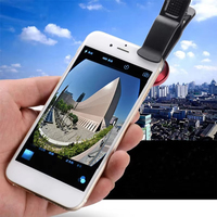 Objectif d'appareil photo universel Jumon 3-en-1 à clipser, grand angle, macro et fisheye 360 degrés à mise au point fixe pour smartphone – Offre spéciale