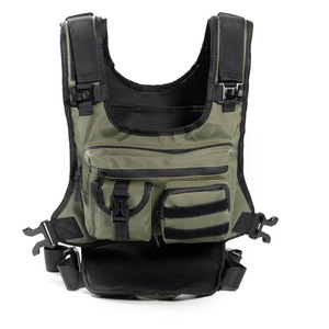 New Outdoor Tactical Compression Chest Bag Multi-function Vest Non-slip Silicone Strips Custom Logo for Sports Running Cycling - Product Image 2