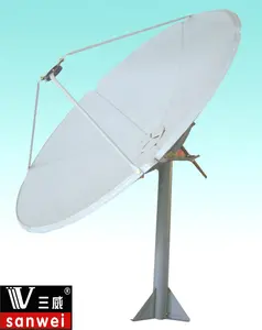 Antenne satellite tv à montage sur pôle, 135cm, modèle c-band