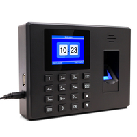 JINGXIN Mitarbeiter-Anwesenheitserfassungssystem 250g 170mm TFT-Farbdisplay USB-Fingerabdruck-Zeiterfassung mit SSR-Bericht für kleine Geschäfte