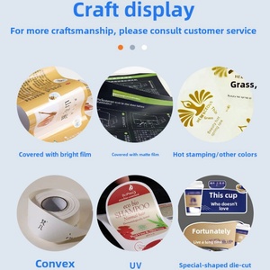 Autocollant adhésif en vinyle personnalisé avec une forte adhérence pour les bougies, l'artisanat, les cadres photo, meilleur prix d'usine - Product Image 2