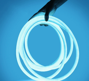 Tira de Luz LED de Neón Cortable, Silicona Suave, Impermeable IP65, 6mm RGBIC, 5M, Blanco Cálido, para Iluminación de Edificios, con Certificación RoHS - Product Image 2