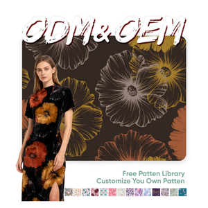 قماش شتوي عصري فائق النعومة من المخمل الكوري المرن مع طباعة سباندكس للملابس - Product Image 1