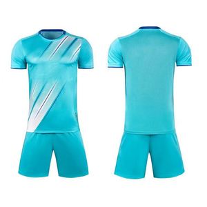Hot Selling High Quality Unisex Soccer Football Kits Uniform Plus Size <b>Green</b> 100% Polyester Quick Dry Breathable - Product Image 4