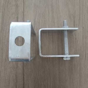 Soporte <span class=keywords><strong>de</strong></span> Sujeción en Forma <span class=keywords><strong>de</strong></span> D Galvanizado en Caliente, Accesorios en Forma <span class=keywords><strong>de</strong></span> D, Soporte Tipo D <span class=keywords><strong>para</strong></span> Línea <span class=keywords><strong>de</strong></span> Transmisión Aérea - Product Image 4