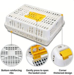 Caisse de transport pour poulets de chair à grande capacité pour le transport commercial en élevage de poulets de chair - Product Image 5
