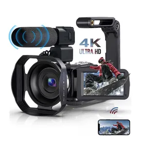 ポータブルオーディオビデオカメラ低予算カメラDslrプロフェッショナル4Kビデオカメラアクセサリー付き