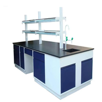 Matériel de laboratoire pour les écoles Tables en plastique d'extérieur adaptées aux salles de classe et aux laboratoires scientifiques