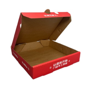 Scatole per <span class=keywords><strong>Pizza</strong></span> usa <span class=keywords><strong>e</strong></span> getta-robuste confezioni di cibo in cartone ondulato per pizze - Product Image 3