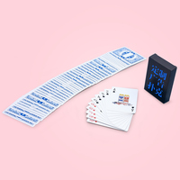 Cartes de jeu personnalisées écologiques et durables pour couples et familles, avec design sur mesure et impression numérique