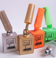 HONEY GIRL Kit de Gel UV Professionnel pour Ongles en Résine 60 Couleurs 15ml Longue Durée Végan Non Toxique avec Flacon et Boîte, et Nuancier Gratuit