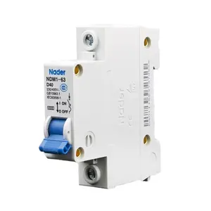 Nader Air switch Circuit breaker NDM1-63 1P 16 25A 32A 2P 40A small circuit breaker 2A 1P
