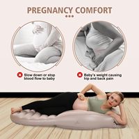 Coussin de grossesse gonflable avec trou pour le ventre, matelas pneumatique de maternité pour dormeurs sur le ventre, tapis de yoga pour femmes enceintes, lit flottant pour piscine