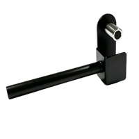 Support de plaques de poids en acier robuste pour rack de squat, avec picots de rangement antidérapants, confortable pour l'utilisation en salle de sport