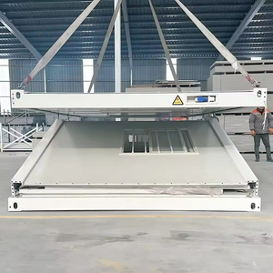 Contenedor Móvil Plegable de Panel Sándwich con Estructura de Acero, Diseño Moderno de Mediados de Siglo, Forma Cuadrada, para Uso como Oficina, Habitación Rápida LCL - Product Image 6