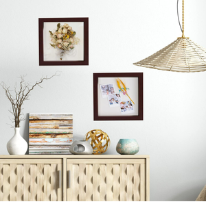 Khung ảnh hộp gỗ tùy chỉnh hình vuông sâu 3D, màu đen trắng, mọi kích cỡ, có thể tùy chỉnh, sản xuất tại Trung Quốc, bán buôn số lượng lớn - Product Image 6