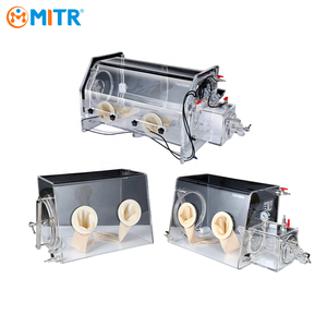 MITR <strong>Lab</strong> Benchtop Transparent Acrylic Vacuum Glove Box Support Customization - Product Image 6
