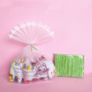 Kraft giấy ràng buộc dây công nghiệp thực phẩm bao bì nhựa Clip Twist Tie CuộN đôi dòng màu xoắn Dây đeo băng - Product Image 2