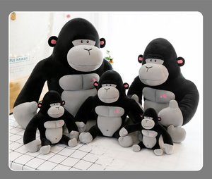 Hochwertige benutzer definierte super weiche Stoff Baby Affe niedlichen benutzer definierten Plüsch tier simian Kuscheltier für Geschenke - Product Image 5