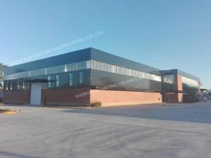Argentina thực tế cuộc sống trường hợp đúc sẵn Lớn Khoảng Kết Cấu Thép tòa nhà Kim Loại Nhà kho hội thảo kết cấu thép nhà máy - Product Image 6