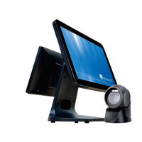 All-in-one POS-terminal 11,6 inch capacitief touchscreen I3/i5/i7 CPU Bluetooth 5.2 Wi-Fi 6 Aluminium basis Zwart Multi-OS