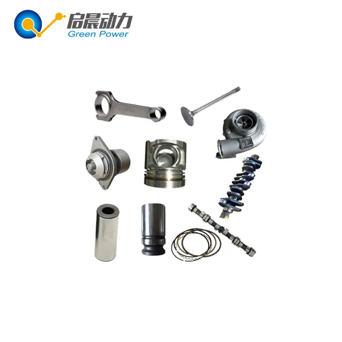 Rassen van onderdelen motor onderdelen (krukas/cilinderkop/zuiger) voor Ricardo motor