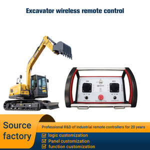 Fournisseur direct d'usine, personnalisation, télécommande radio pour excavatrice, étanche IP65, matériau PA66, portée de 225 m (personnalisable 5 km) - Product Image 3