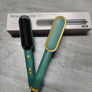 Cepillo Alisador de Cabello Eléctrico Portátil de Alta Calidad a Precio de Fábrica y Peine Caliente - Uso Profesional y Doméstico, Nailon y Metal - Product Image 3