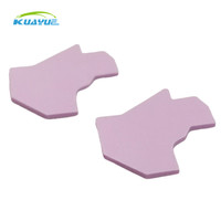 Coussin thermique en silicone conducteur personnalisé à haute efficacité pour la dissipation de la chaleur des GPU et des CPU