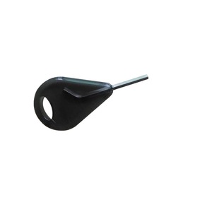 Clé de fixation Doubletabs1 pour aileron de surf, transparente noire en PVC, compatible FCS, accessoire de vis de gouvernail arrière - Product Image 4