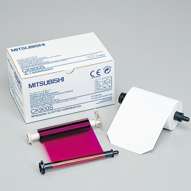 Papel de impresión térmica a color de alta densidad Mitsubishi Ck900S para impresora de video de ultrasonido