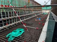 Coffrage en plastique léger et moderne, réglable en taille, en ABS/PP, certifié SGS, 100 utilisations, durée de vie illimitée, pour la construction de villas