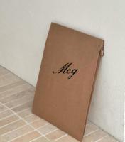 Sacs d'expédition en papier kraft personnalisés minimalistes, enveloppes d'expédition auto-adhésives pour les marques de vêtements de boutique