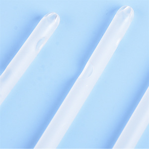 Tube anal MediCare 5558 en PVC souple de qualité médicale, jetable, pour irrigation intestinale et usage en lavement, blanc - Product Image 1