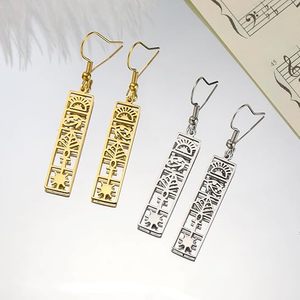 Boucles <span class=keywords><strong>d</strong></span>'oreilles spirituelles FY en acier inoxydable creux rectangulaire <span class=keywords><strong>croix</strong></span> égyptienne oeil <span class=keywords><strong>d</strong></span>'<span class=keywords><strong>horus</strong></span> Ankh pyramide amulette pendentif Huggie boucle <span class=keywords><strong>d</strong></span>'oreille - Product Image 3