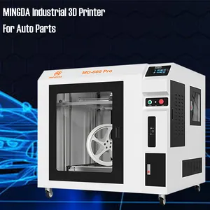 MINGDA Harga Grosir Ditingkatkan PA12 Suhu Tinggi PP Nilon 3d Printer Enclosure 3d Besar Membangun Printer