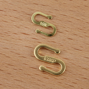 (09360) ทองแดง18K คำ S เชื่อมต่อหัวเข็มขัด Y - Product Image 5